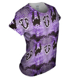 Purple Cobra Snake Skin