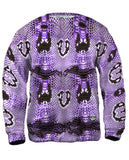 Purple Cobra Snake Skin