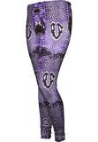 Purple Cobra Snake Skin
