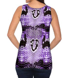 Purple Cobra Snake Skin