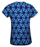 Blue Sky Black Sea Murano Pattern