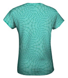 Trippy Aqua Snake Skin