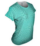 Trippy Aqua Snake Skin