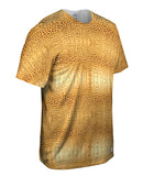 Golden Snake Skin Pattern