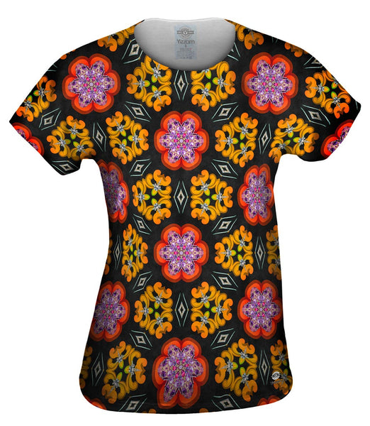 Pittsburgh Flowers Pattern&nbsp;Womens Top