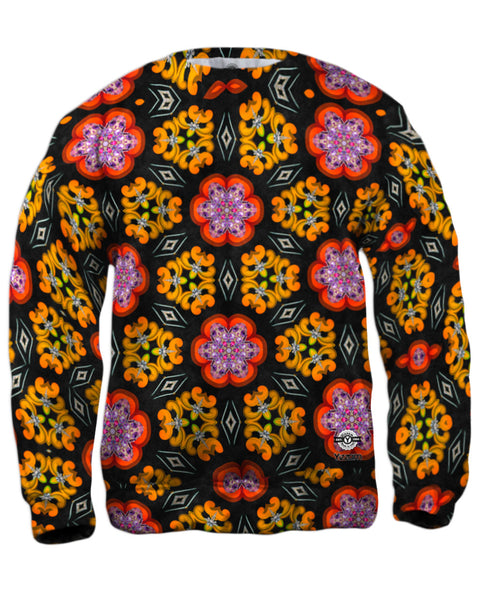Pittsburgh Flowers Pattern&nbsp;Mens Sweatshirt