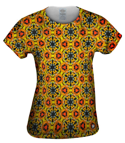 Orange Sunset Pattern