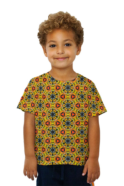 Kids Orange Sunset Pattern&nbsp;Kids T-Shirt
