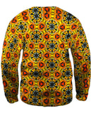 Orange Sunset Pattern