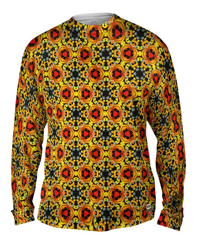 Orange Sunset Pattern