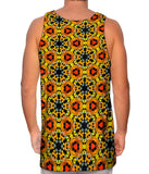 Orange Sunset Pattern