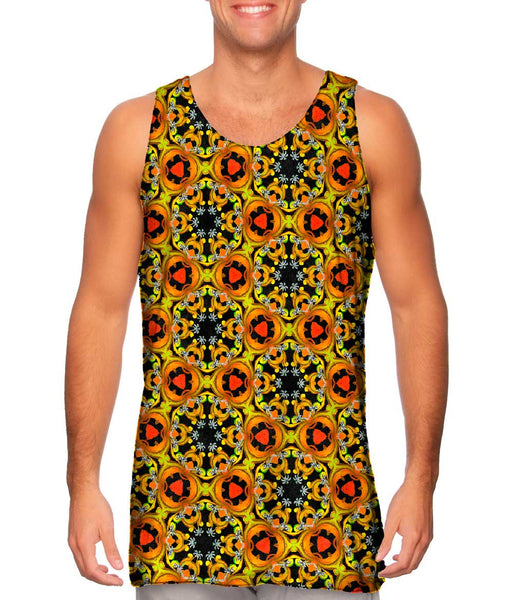 Orange Sunset Pattern&nbsp;Mens Tank Top