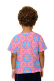 Kids Pink Starts Pattern