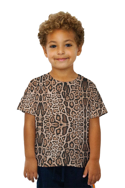 Kids Leopard Skin Pattern Kids T-Shirt