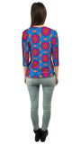 Smell The Blue Flowers Pattern