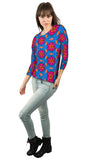 Smell The Blue Flowers Pattern