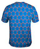 Blue Orange Colorful Triangles