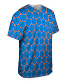 Blue Orange Colorful Triangles