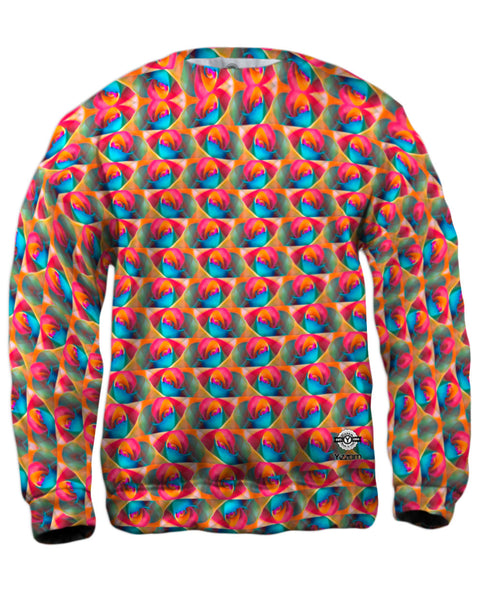 Ziggy Zaggy Trippy Pattern Mens Sweatshirt