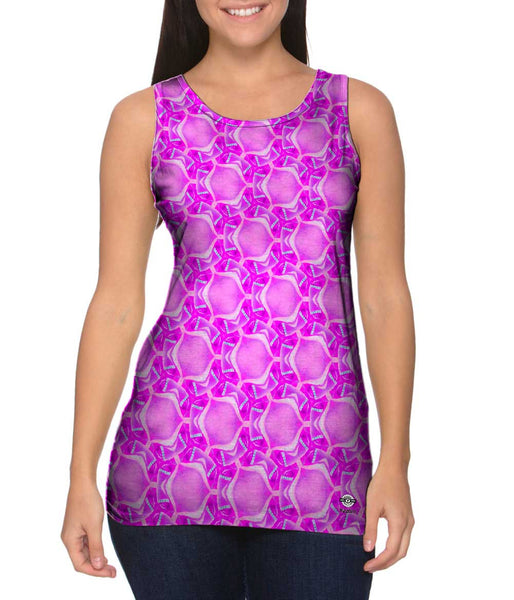 Pink Palooza Patten&nbsp;Womens Tank Top