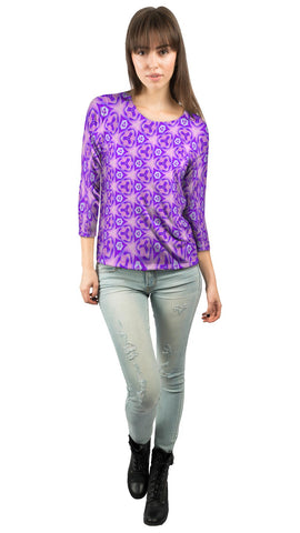 Purple Squirmy Pattern