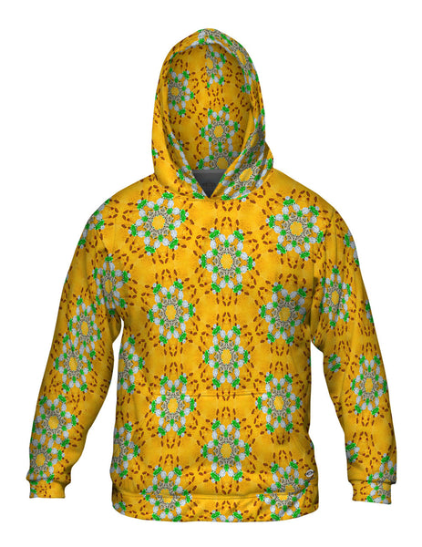 Golden Umbrella Pattern&nbsp;Mens Hoodie Sweater