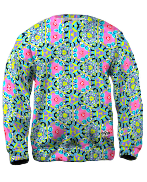 Tricky Ticky Pattern Mens Sweatshirt