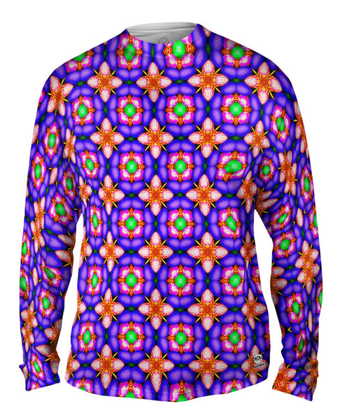 Make Me Smile Pattern Mens Long Sleeve