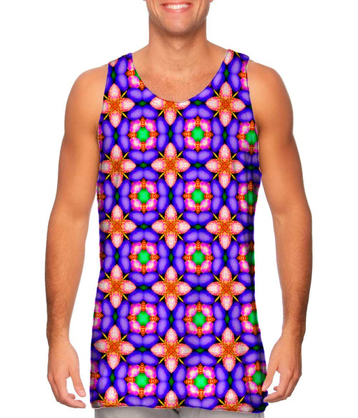 Make Me Smile Pattern Mens Tank Top