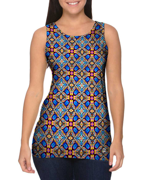 Making Me Sing Pattern&nbsp;Womens Tank Top
