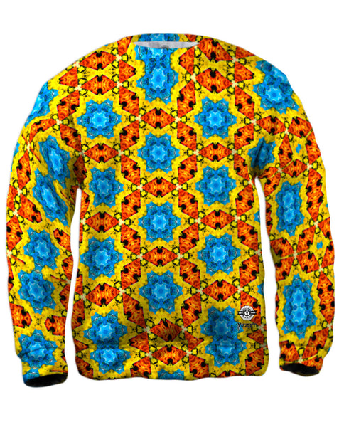 Turq Dreaming Pattern Mens Sweatshirt