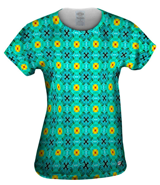 Look Into My Eyes Pattern&nbsp;Womens Top