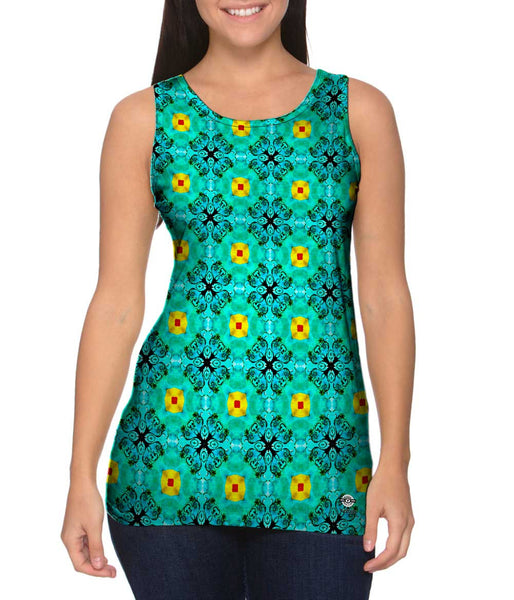 Look Into My Eyes Pattern&nbsp;Womens Tank Top