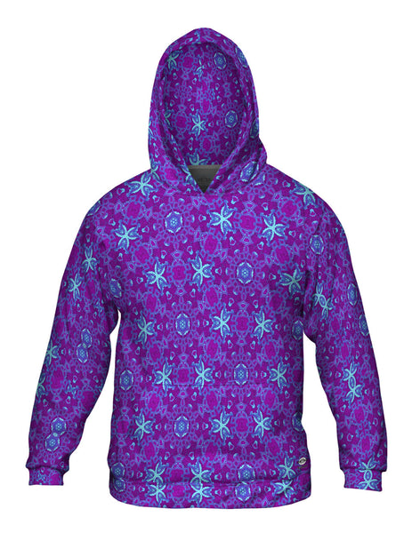 Turq Ocean Pattern&nbsp;Mens Hoodie Sweater