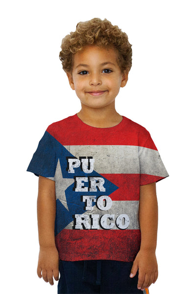 Kids Dirty Puerto Rico Kids T-Shirt