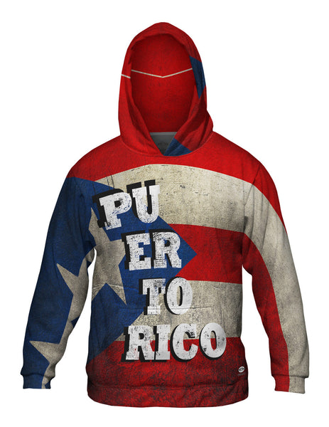 Dirty Puerto Rico Mens Hoodie Sweater