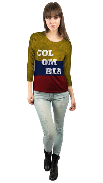 Dirty Colombia&nbsp;Womens 3/4 Sleeve