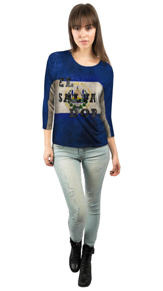 Dirty El Salvador&nbsp;Womens 3/4 Sleeve