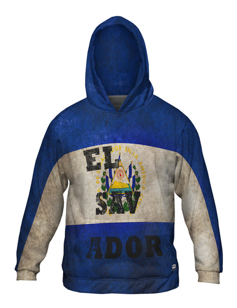 Dirty El Salvador Mens Hoodie Sweater