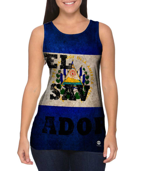Dirty El Salvador&nbsp;Womens Tank Top
