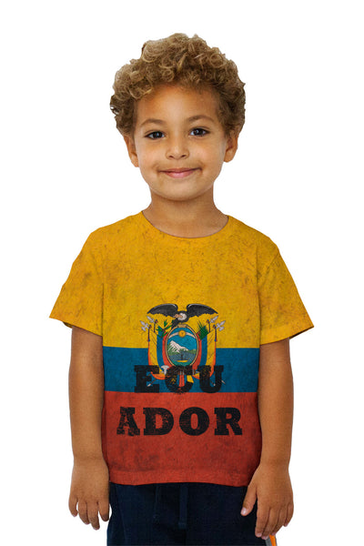 Kids Dirty Ecuador Kids T-Shirt
