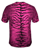Tiger Leopard Skin Hot Pink