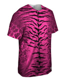 Tiger Leopard Skin Hot Pink
