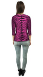 Tiger Leopard Skin Hot Pink