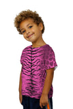 Kids Tiger Leopard Skin Hot Pink