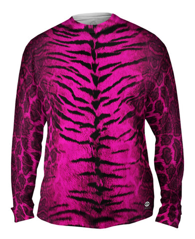 Tiger Leopard Skin Hot Pink