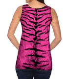 Tiger Leopard Skin Hot Pink