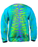 Tiger Leopard Skin Blue Purple Green