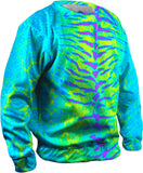 Tiger Leopard Skin Blue Purple Green