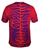 Tiger Leopard Skin Orange Purple